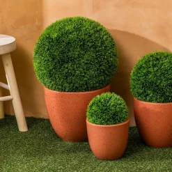 Plante artificielle (D36 cm) Boule de buis Carly