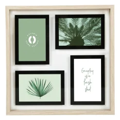 Pêle-mêle mural 4 photos (36 x 36 cm) Néo Beige