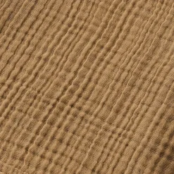 Poncho de bain enfant gaze de coton 2/5 ans Gaïa Camel