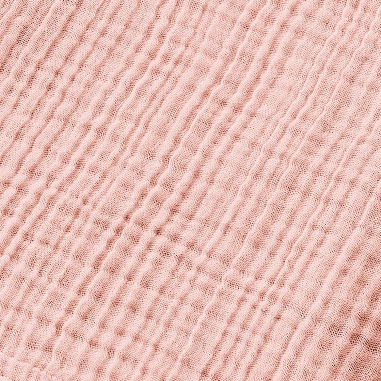 Poncho de bain enfant gaze de coton 2/5 ans Gaïa Rose pêche