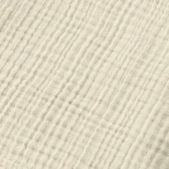 Poncho de bain enfant gaze de coton 6/10 ans Gaïa Beige pampa