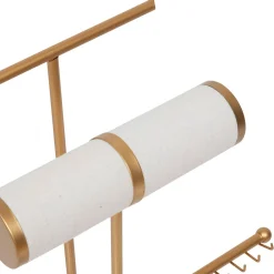 Porte bijoux métal (31 x 20 cm) Wild Or