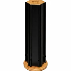 Porte capsules café (H35 cm) Nespresso Nera noir et naturel