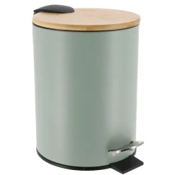Poubelle à pédale avec frein de chute Timeless Vert eucalyptus