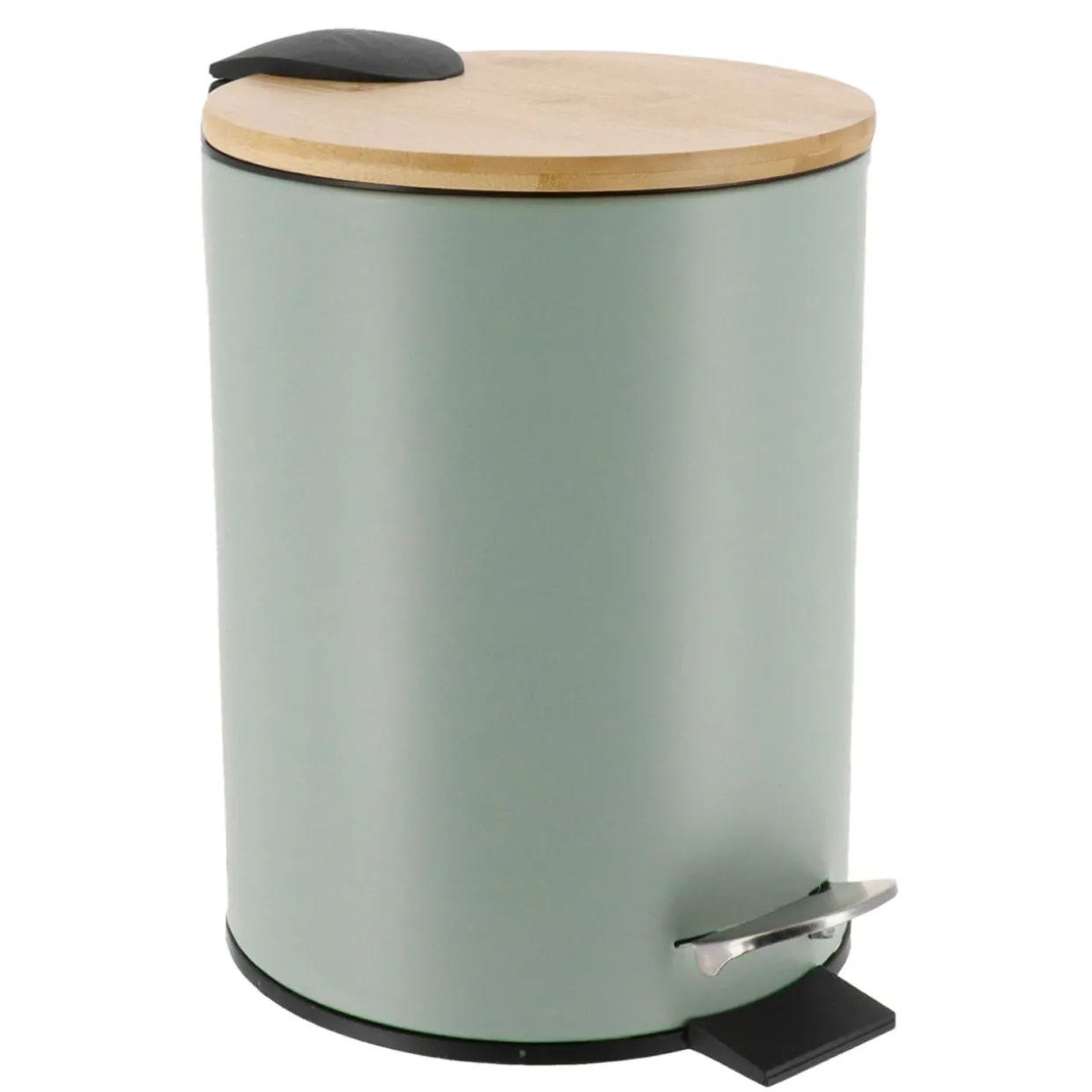 Poubelle à pédale avec frein de chute Timeless Vert eucalyptus