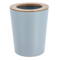Poubelle salle de bain 5L Purebamboo Bleu clair