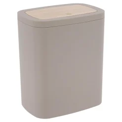 Poubelle salle de bain 5L Cosy Beige