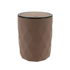 Poubelle salle de bain 6L Rubby Marron