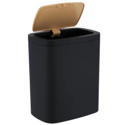 Poubelle salle de bain 5L Cosy Noir