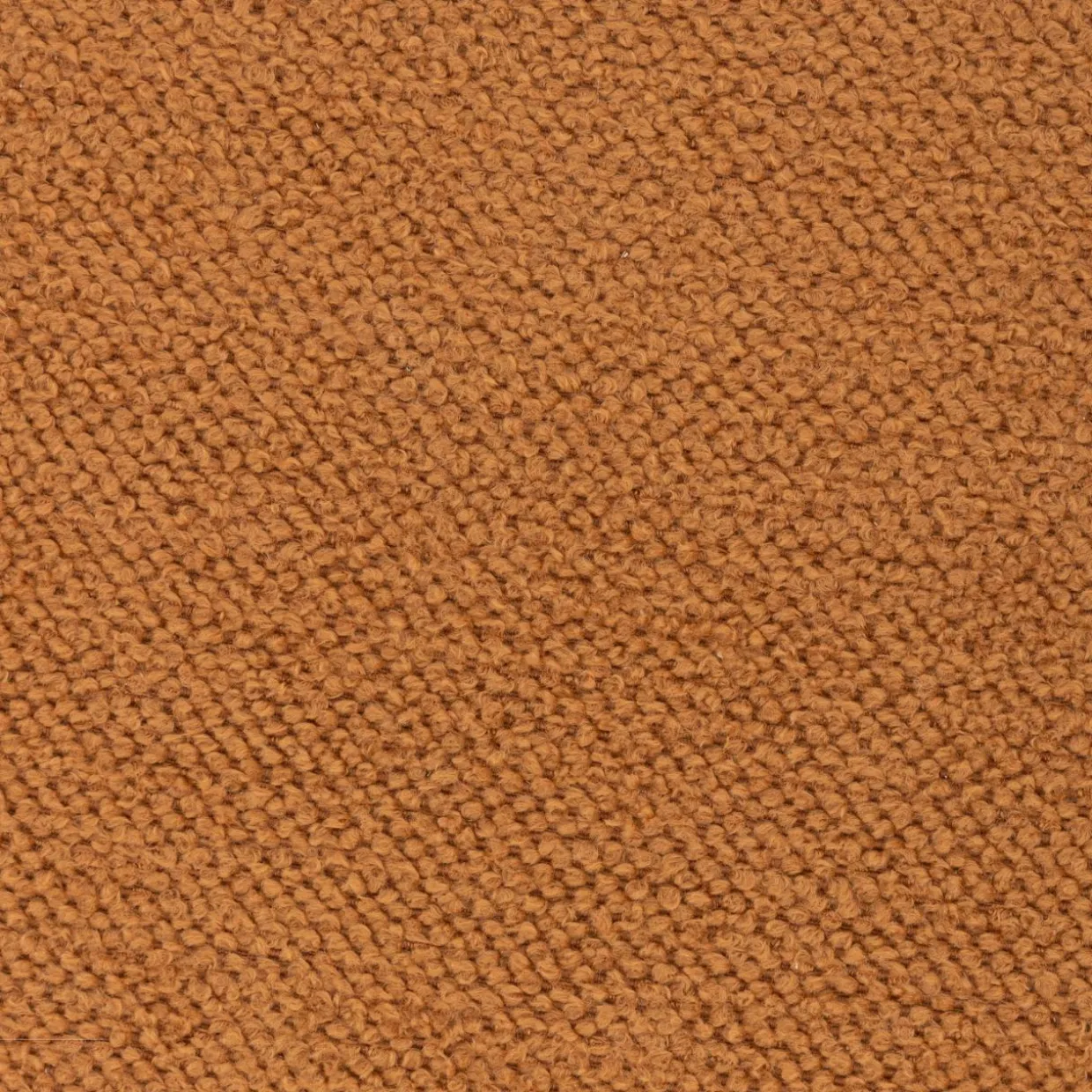 Pouf bouclette (D39 cm) Améa Orange