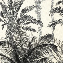 Pouf pliant Benicio Noir et Blanc