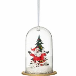 Père Noël à suspendre (H10 cm) Cloche Multicolore
