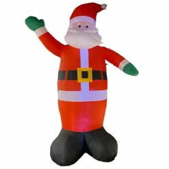 Père Noël Géant (H400 cm) Gonflable et lumineux