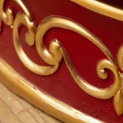 Père Noël traditionnel Géant (H170 cm) Tournée de cadeaux