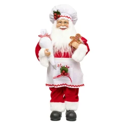 Père Noël traditionnel (H45 cm) Gautier le cuisinier