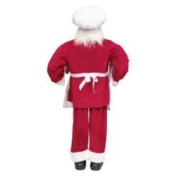 Père Noël traditionnel (H120 cm) Gautier le cuisinier
