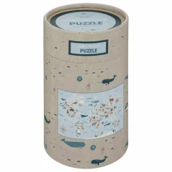 Puzzle enfant 64 pièces Autour du monde Multicolore