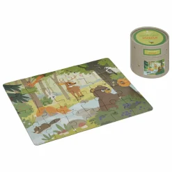 Puzzle enfant 24 pièces Forêt Multicolore