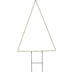 Pyramide lumineuse 180 LED (H77 cm) Sapin Blanc chaud