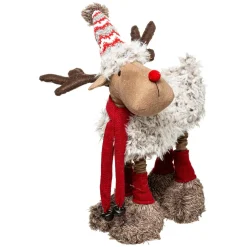 Renne de Noël (H60 cm) Hector jambes téléscopiques