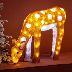 Renne lumineux 100 LED (H49 cm) Comet Blanc chaud