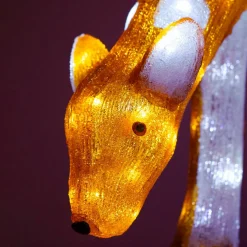 Renne lumineux 100 LED (H49 cm) Comet Blanc chaud