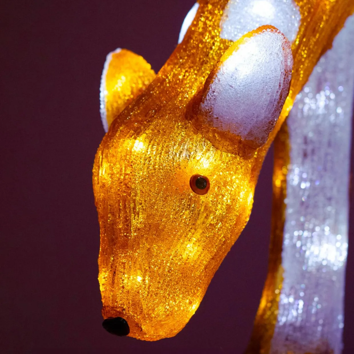 Renne lumineux 100 LED (H49 cm) Comet Blanc chaud