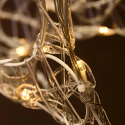 Renne lumineux souple 80 LED (H89 cm) Skoll Blanc chaud