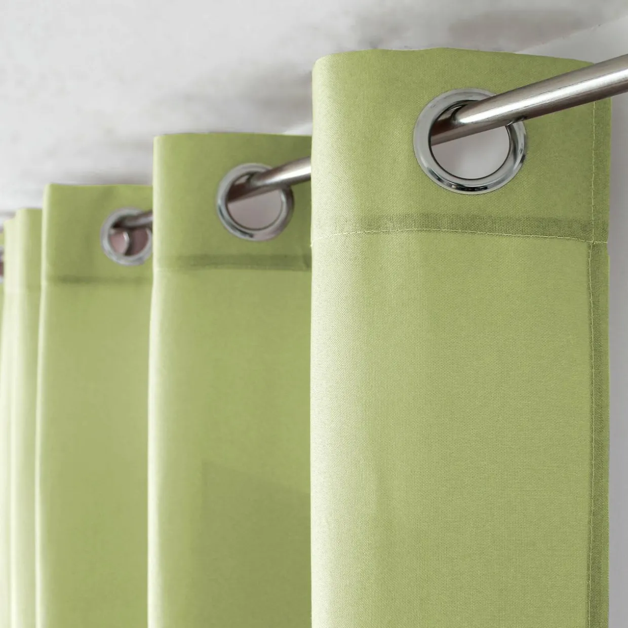 Rideau (135 x 240 cm) Herbier Vert tilleul