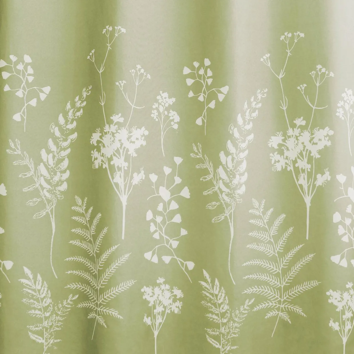 Rideau (135 x 240 cm) Herbier Vert tilleul