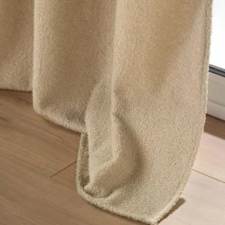 Rideau bouclette (140 x 240 cm) Wooly Beige