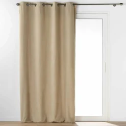 Rideau bouclette (140 x 240 cm) Wooly Beige