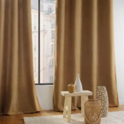 Rideau bouclette (140 x 240 cm) Wooly Camel