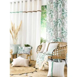 Rideau coton (140 x 240 cm) Alizée Ecru