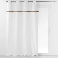 Rideau coton (140 x 240 cm) Alizée Ecru