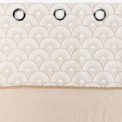 Rideau coton (140 x 240 cm) Bahina Beige