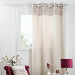 Rideau coton (140 x 260 cm) Ginny Rose