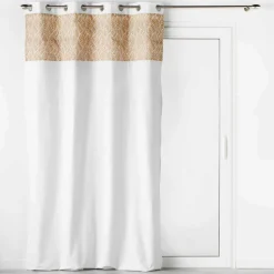 Rideau coton (140 x 240 cm) Kalinda Blanc