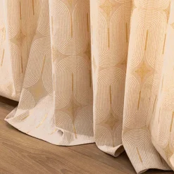 Rideau coton (140 x 240 cm) Ondine Blanc