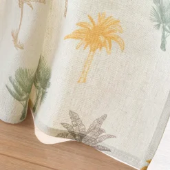 Rideau coton (140 x 280 cm) Palmelia Beige