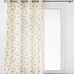 Rideau coton (140 x 280 cm) Palmelia Beige