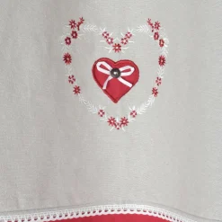 Rideau coton (140 X 260 cm) Pauline Rouge