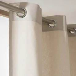 Rideau coton (140 x 260 cm) Pixel Beige