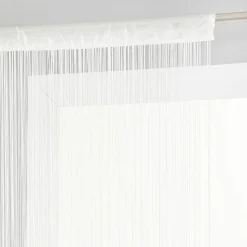 Rideau de fil (90 x H200 cm) Uni Ivoire