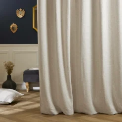 Rideau effet chiné (180 x 260 cm) James Beige sable