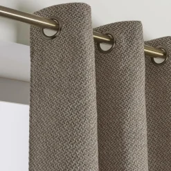 Rideau effet chiné (140 x 180 cm) James Gris galet