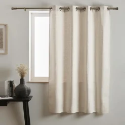 Rideau effet chiné (140 x 180 cm) James Beige sable