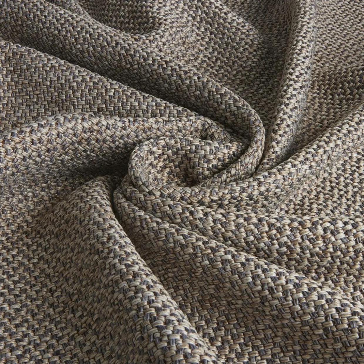 Rideau effet chiné (180 x 260 cm) James Gris galet