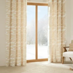 Rideau œillets (140 x 260 cm) Madini Beige