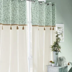 Rideau œillets (140 x 240 cm) Vivoline Vert menthe
